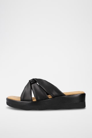 Sandalias con plataforma Clara - Negro