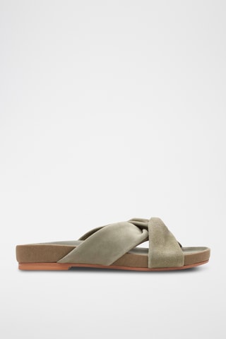 Sandalias de nobuk Pure Twist - Verde claro