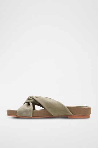 Sandalias de nobuk Pure Twist - Verde claro