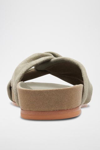 Sandalias de nobuk Pure Twist - Verde claro