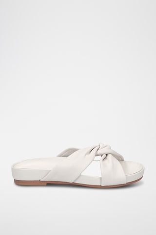 Sandalias de piel Pure Twist - Blanco
