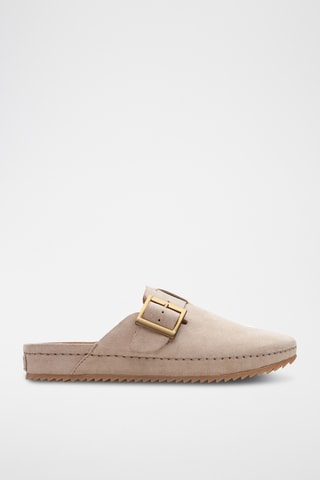 Sandalias de nobuk BrookleighMule - Beige claro