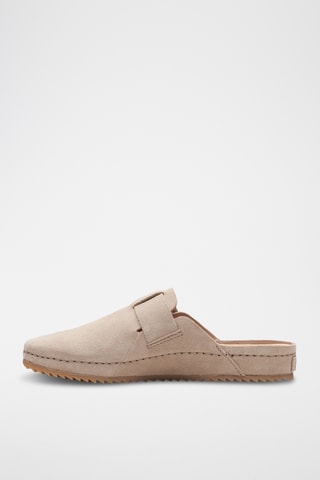 Sandalias de nobuk BrookleighMule - Beige claro