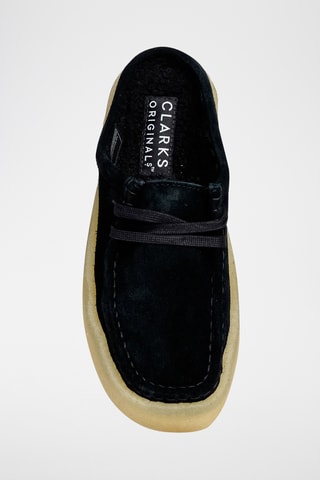 Sandalias de nobuk WallabeeCup - Negro