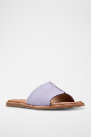 Sandalias de nobuk Karsea - Malva