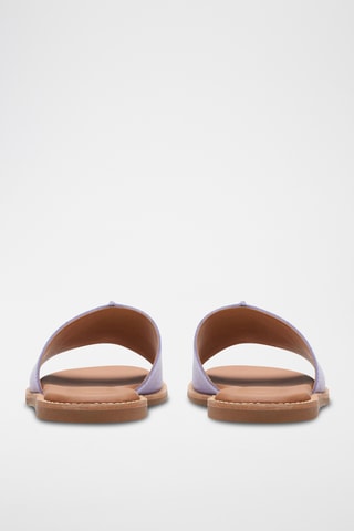 Sandalias de nobuk Karsea - Malva