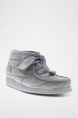 Botines bajos de nobuk Wallabee - Gris
