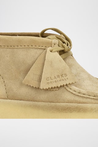 Botas de nobuk Wallabee - Beige