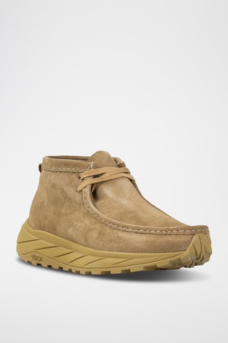 Botas de nobuk Wallabee - Beige
