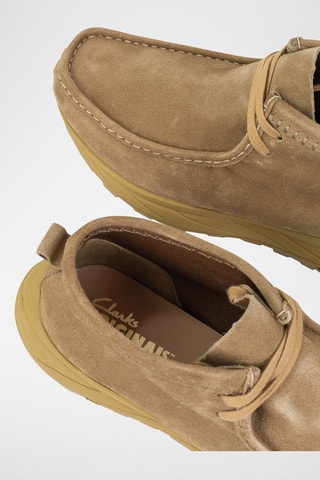 Botas de nobuk Wallabee - Beige