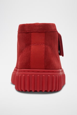 Botas de nobuk Torhill - Rojo