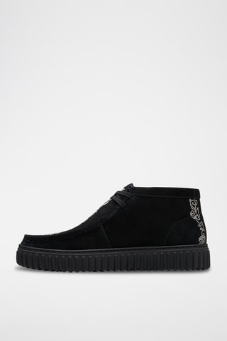 Botas de nobuk Torhill - Negro