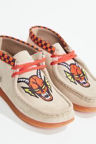 Botas de nobuk Stranger Things - Beige