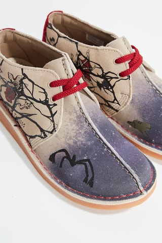 Botas de nobuk Stranger Things - Beige