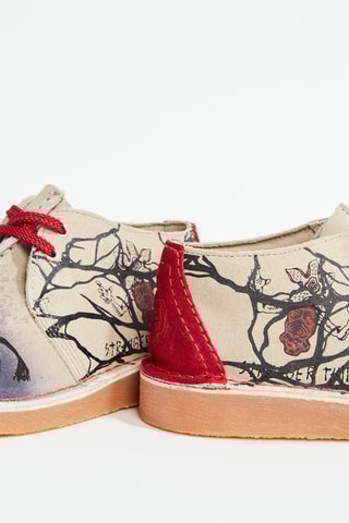 Botas de nobuk Stranger Things - Beige