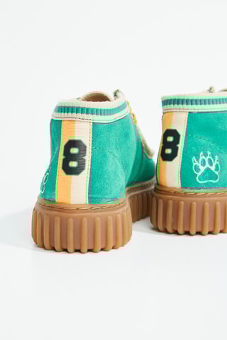 Botas de nobuk Stranger Things - Verde