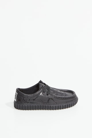 Botas de piel Stranger Things - Negro