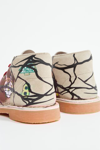 Botas de nobuk Stranger Things - Beige