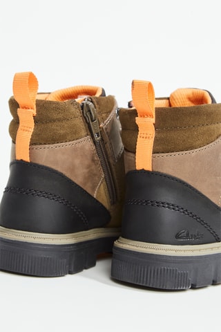 Botas de piel - Caqui