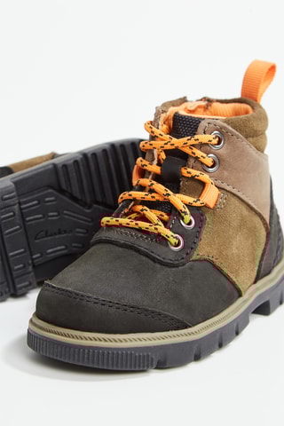 Botas de piel - Caqui