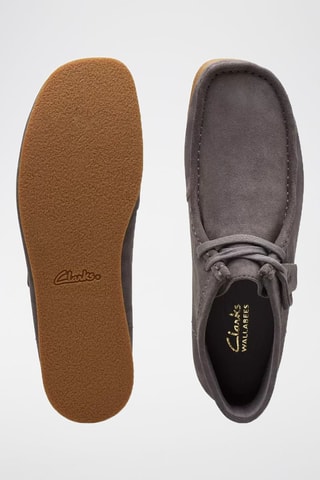 Botas de nobuk Wallabee Evo - Gris claro