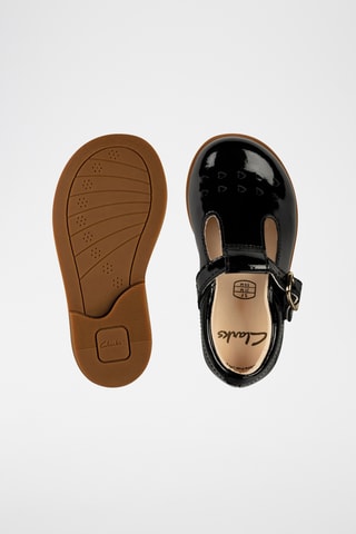 Salomés de piel de charol Drew Play - Negro