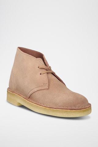 Botines de nobuk Desert - Beige