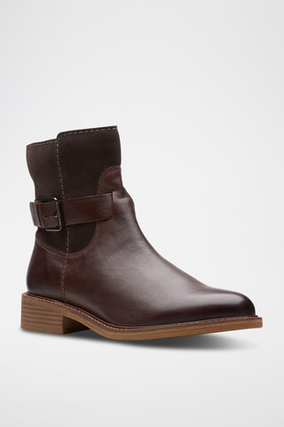 Botines de piel Cologne - Marrón