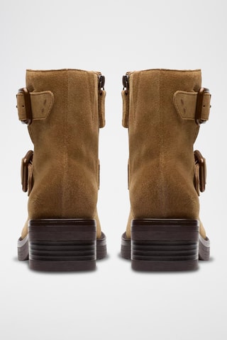 Botines de nobuk Rebelle - Marrón claro