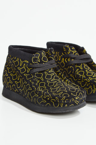 Botines de nobuk Pikachu Pokémon - Negro