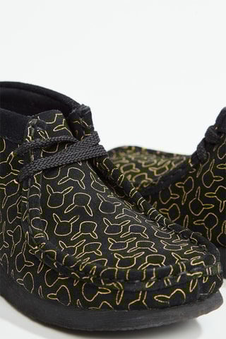 Botines de nobuk Pikachu Pokémon - Negro