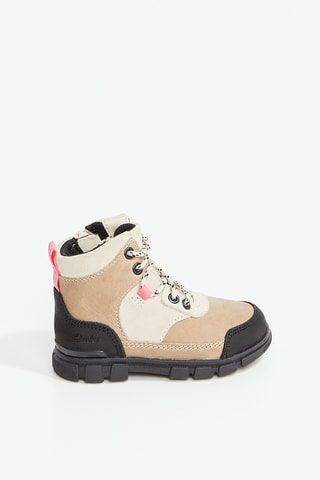 Botines de piel - Crudo