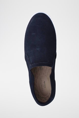 Slip-on de nobuk Pawley Bliss - Azul marino