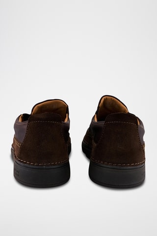 Slip-on de piel Nature - Marrón