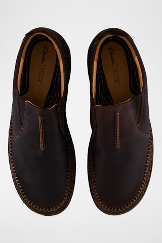 Slip-on de piel Nature - Marrón