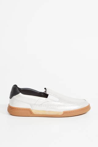 Slip-on de piel CraftMatchSlip - Gris