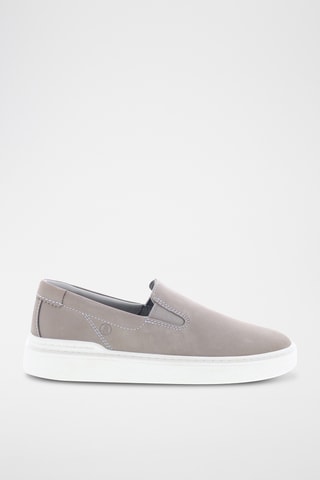Slip-on de nobuk Craft - Gris claro