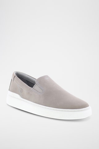 Slip-on de nobuk Craft - Gris claro