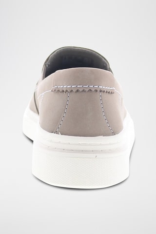 Slip-on de nobuk Craft - Gris claro