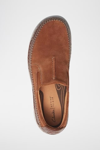 Slip-on de piel Nature - Marrón