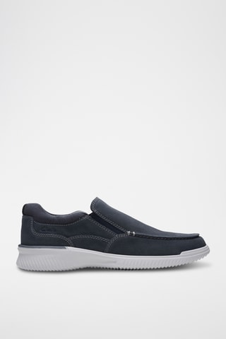 Slip-on de nobuk Donaway - Azul marino