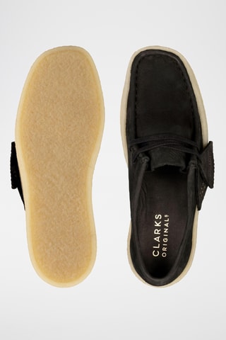 Zapatillas de nobuk Wallabee - Negro