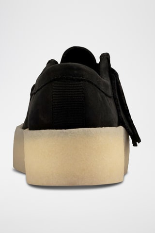 Zapatillas de nobuk Wallabee - Negro