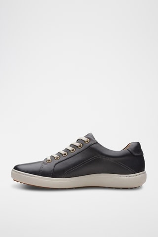 Zapatillas de piel Nalle Lace - Negro