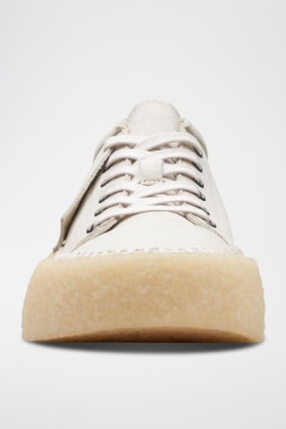 Zapatillas de piel Caravan - Blanco