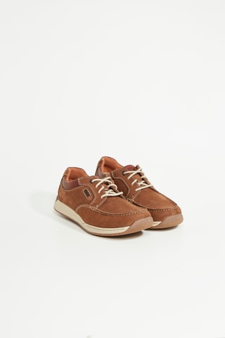 Zapatillas de piel Javery - Marrón claro