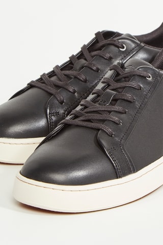 Zapatillas de piel CourtLite - Negro