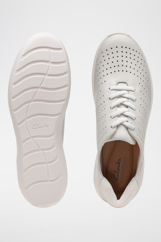Zapatillas de piel Kayleigh - Blanco