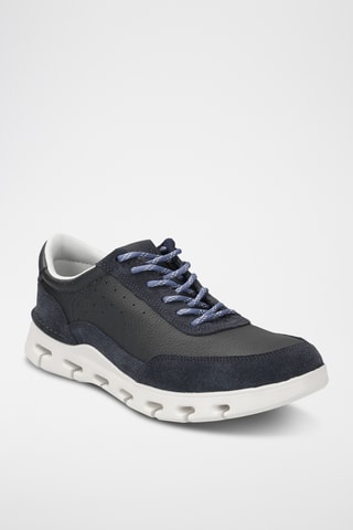 Zapatillas de piel Nature - Azul marino