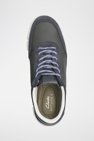 Zapatillas de piel Nature - Azul marino